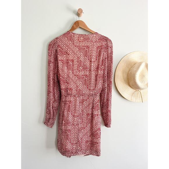 Sézane | Sezane | Noemia Mosaic Long Sleeve Dress | Fr Sz 36 / US Sz 4 - Picture 10 of 11